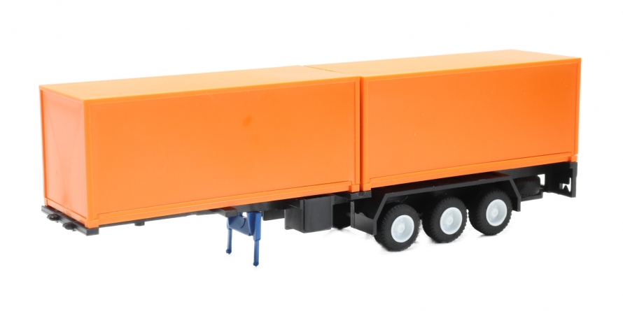 Box trailer orange