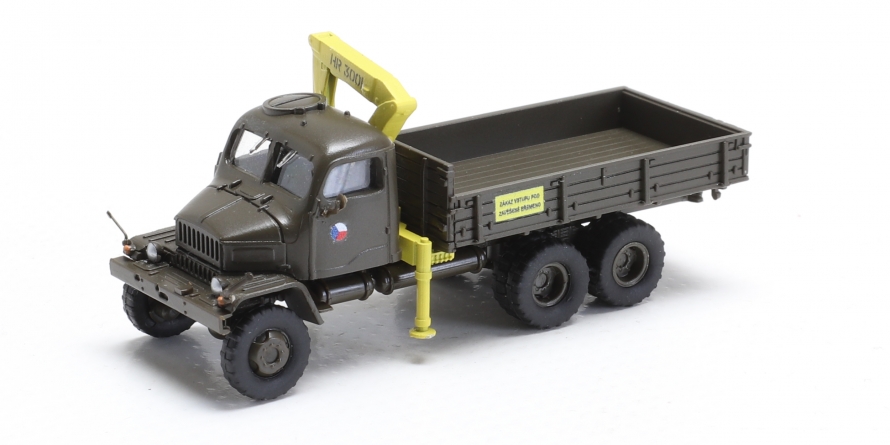 Praga V3S AČR valník HR3001 (stavebnice)