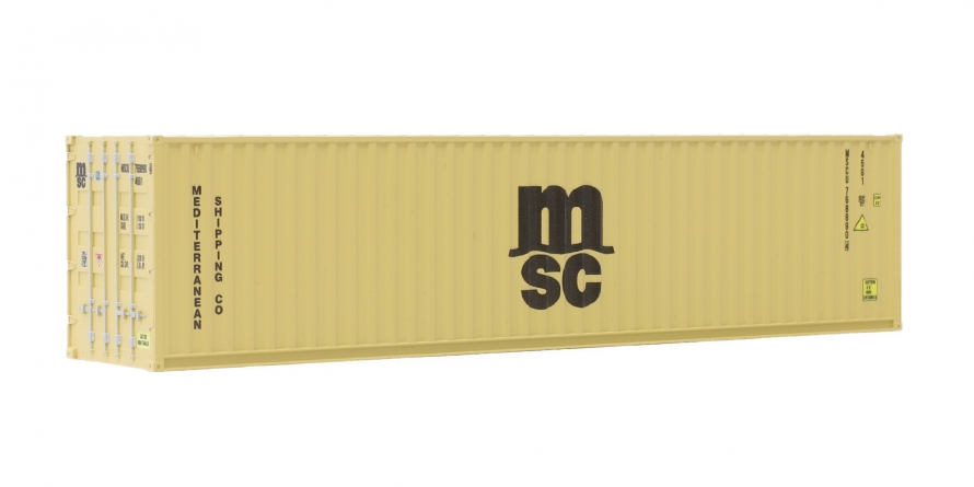 Container 40´ MSC 18
