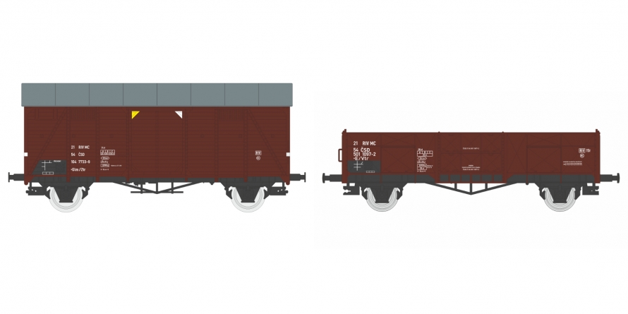 2-dílný set Ztr + Vtr ČSD