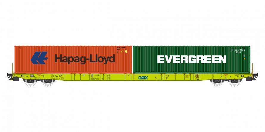 Sggnss-XL GATX Hapag Lloyd + Evergreen