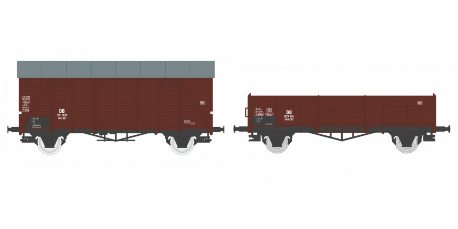 2-dílný set DB Gm 39 a Ommu 39