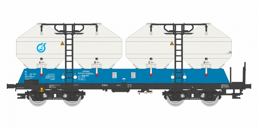 Vůz na sypké hmoty Uacs Čertovy Schody