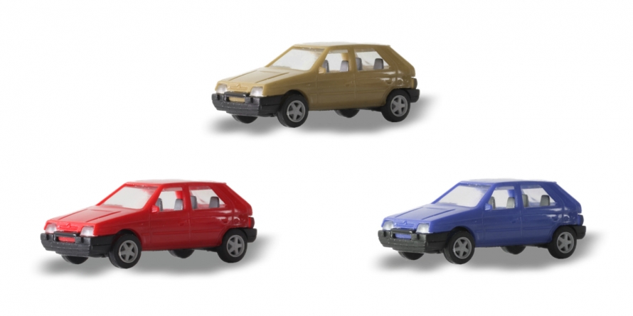 Set 3x Škoda Favorit