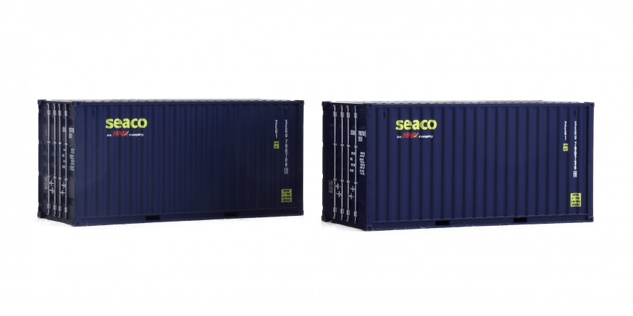 2-dílný set Container 20´ Seaco